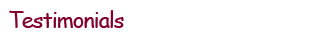 Testimonials